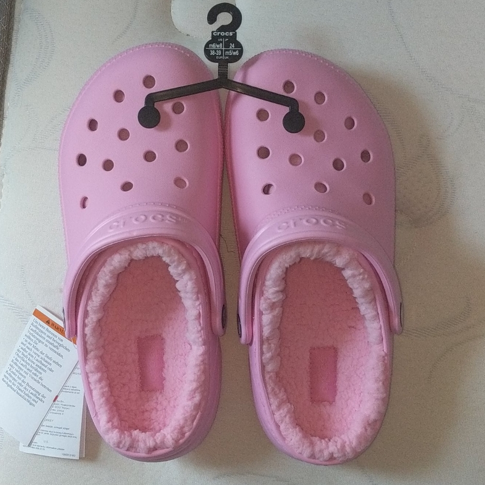 Fleece Lined Crocs
